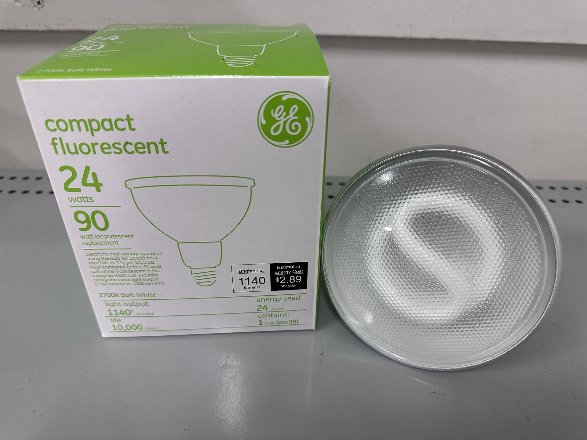 Lot Of Fluorescent Spotlight Bulbs And Track Lights