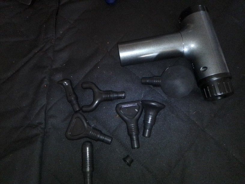 Brand New Massage Gun With Parts