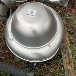 Commercial grade rooftop exhaust fan