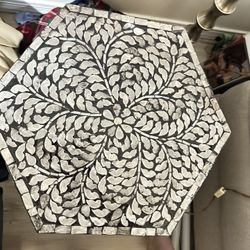 Table Mother Of Pearl? $75