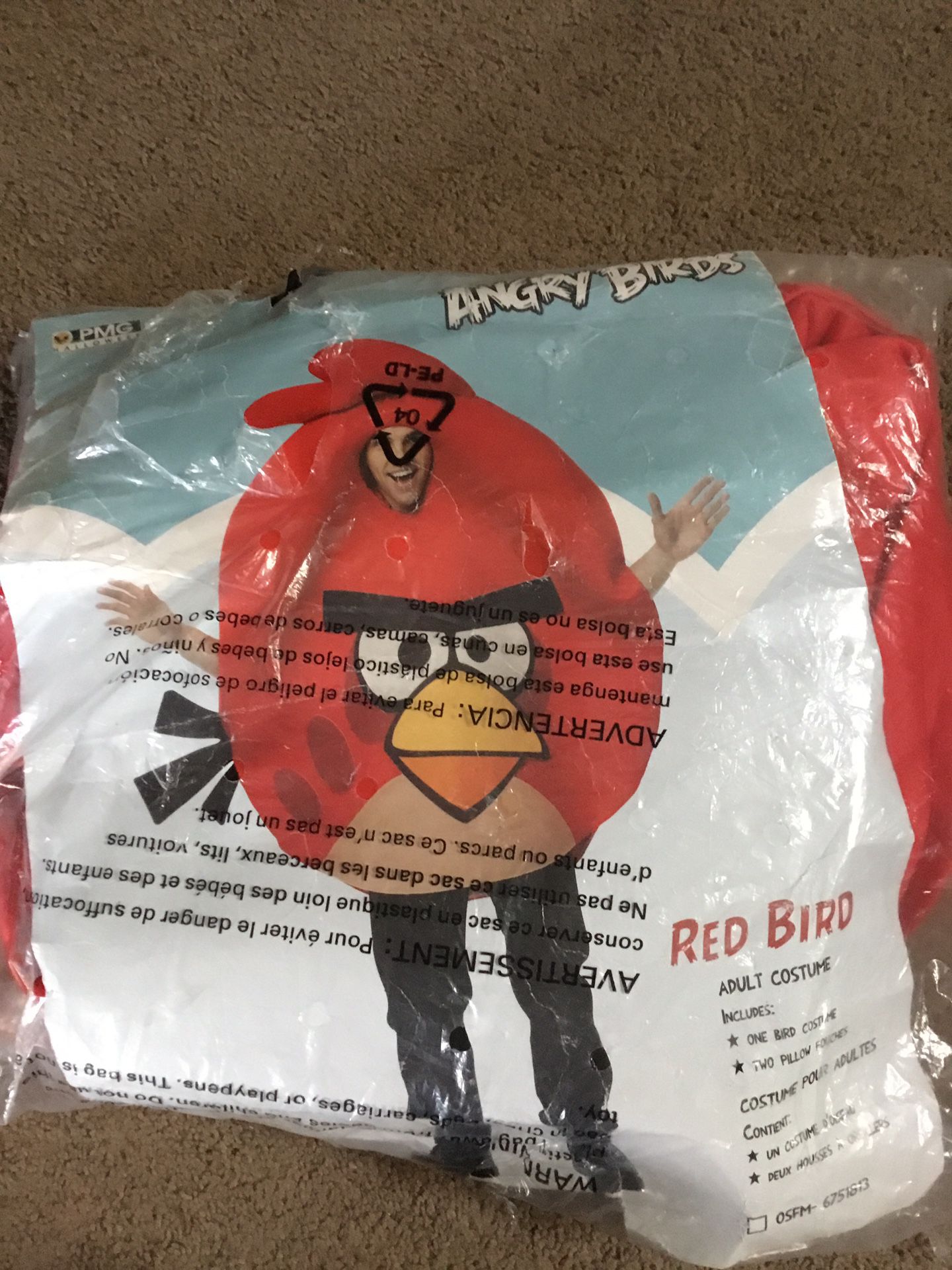 Angry Bird Halloween costume