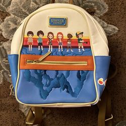 NEW loungefly mini backpack stranger things