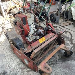 Tru Cut Reel Mower with catcher Máquina de cortar césped zacate