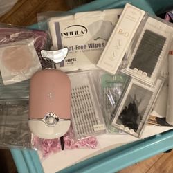 New lash supplies, A mix of Everything.