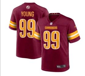 Nike NFL Washington Commanders Chase Young #99 Men's Burgundy Football Jersey