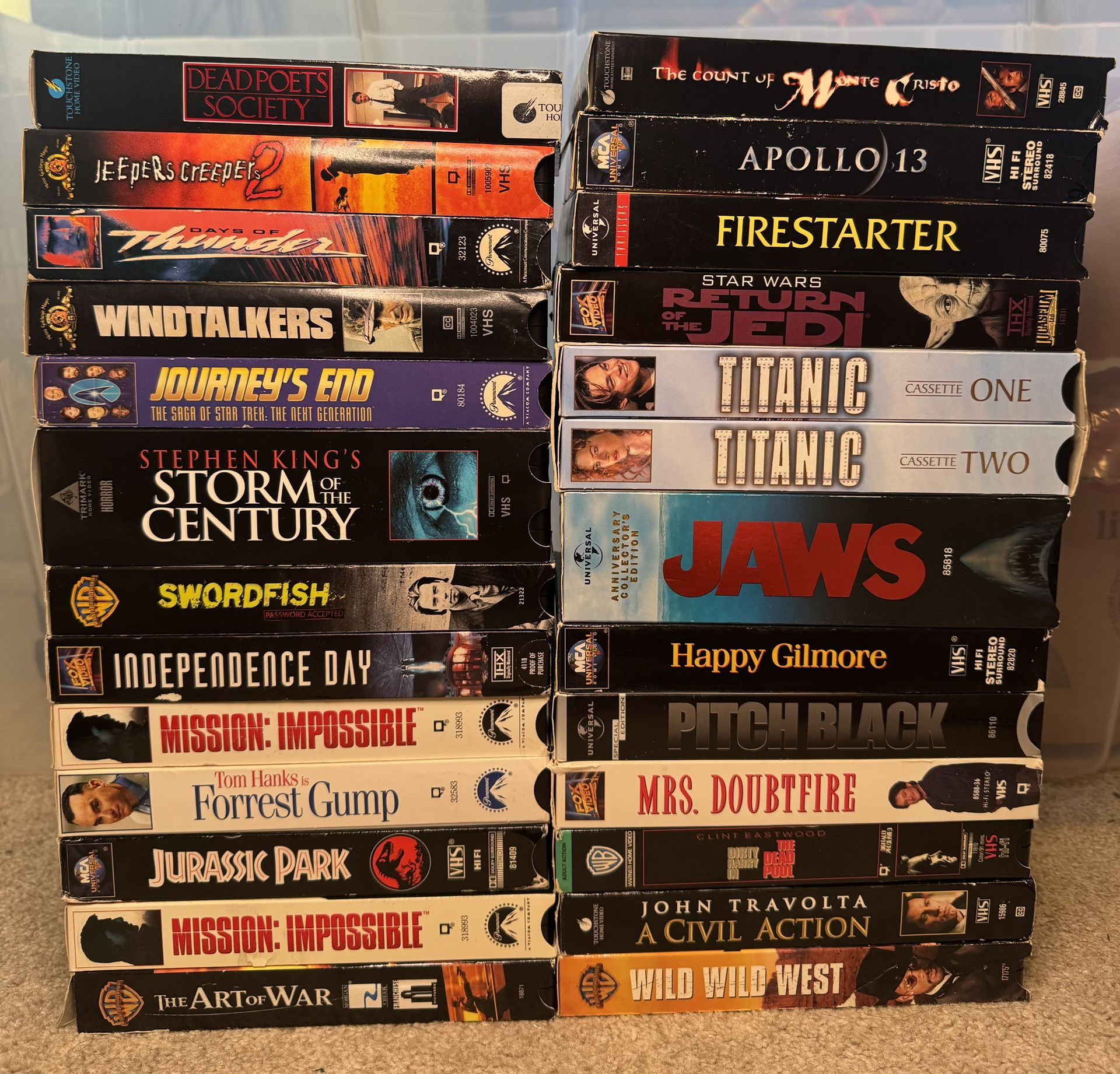 VHS Classic Movies Flash SALE 