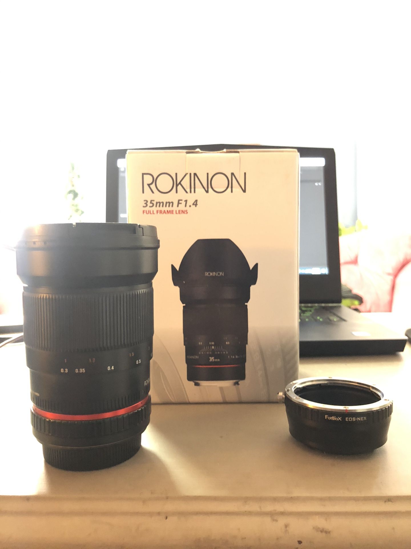 Rokinon 35mm f/1.4 Manual Focus Lens
