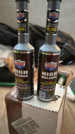 Lucas High mileage fuel cleaner