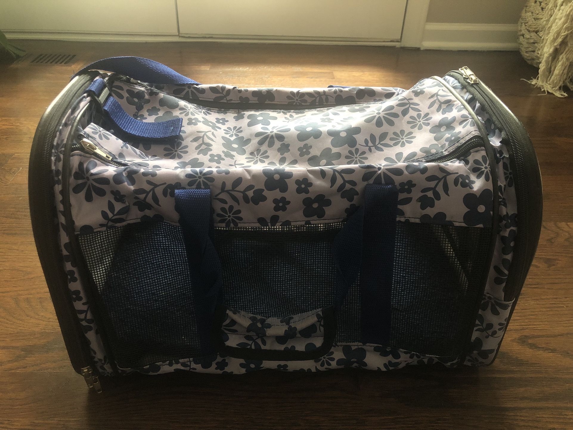 Floral Pet Carrier