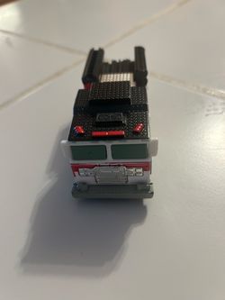 4-inch die-cast red and white Hasbro Tonka Fire Truck made by Funrise around 2012. [1] (https://offerup.com/redirect/?o=aHR0cHM6Ly93d3cuZWJheS5jb20vaX