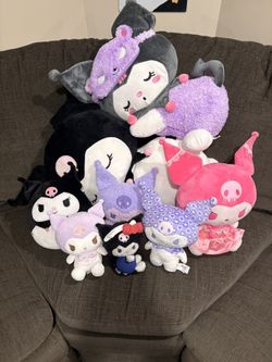 Kuromi Plush Collection – $130 (for all | separate prices in description)