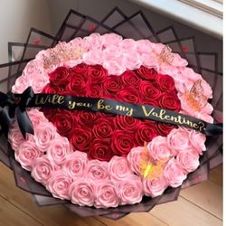 Valentines Eternal Bouquet 