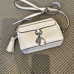 Rebeccah Minkoff White Crossbody purse