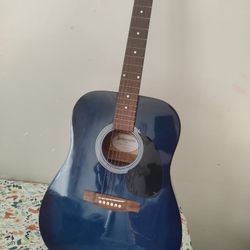 johnson by axl dreadnought guitar jg 610 bl