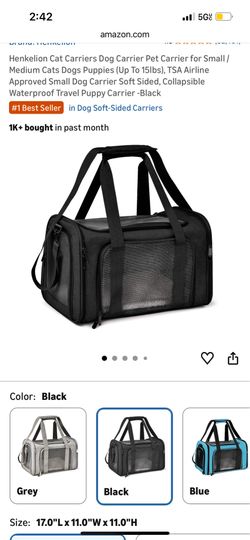Cat/ Dog pet carrier