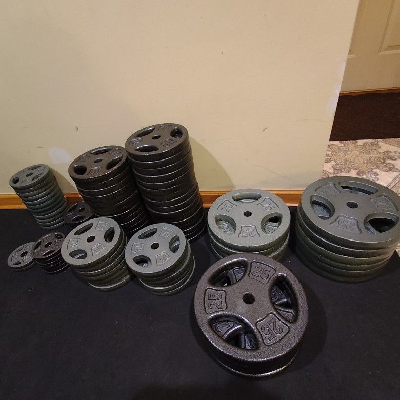 Brand New Standard 1inch Grip Plates Weight Plates With Handles