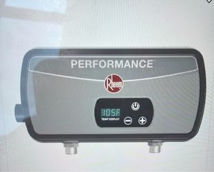 Rheem Performance Tankless Electric Water Heater