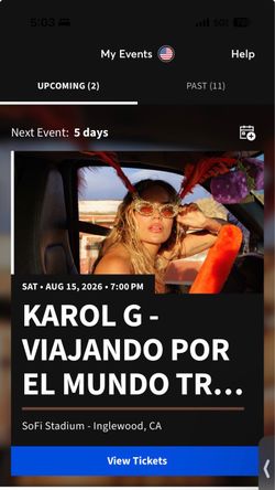 Karol g ticket