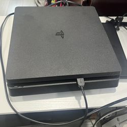 PS4 with 3 controllers