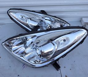 04-06 Lexus Es330 Projector Headlights Luces Focos Micas Faros Faroles Headlamps