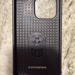 SaharaCase - Kickstand with Belt Clip Case for Apple iPhone 13 Pro - Black