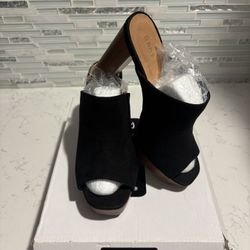 Black And Brown Heels  