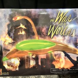 War Of The Worlds Martian War Machine Pegasus 1:48 Scale Model Kit