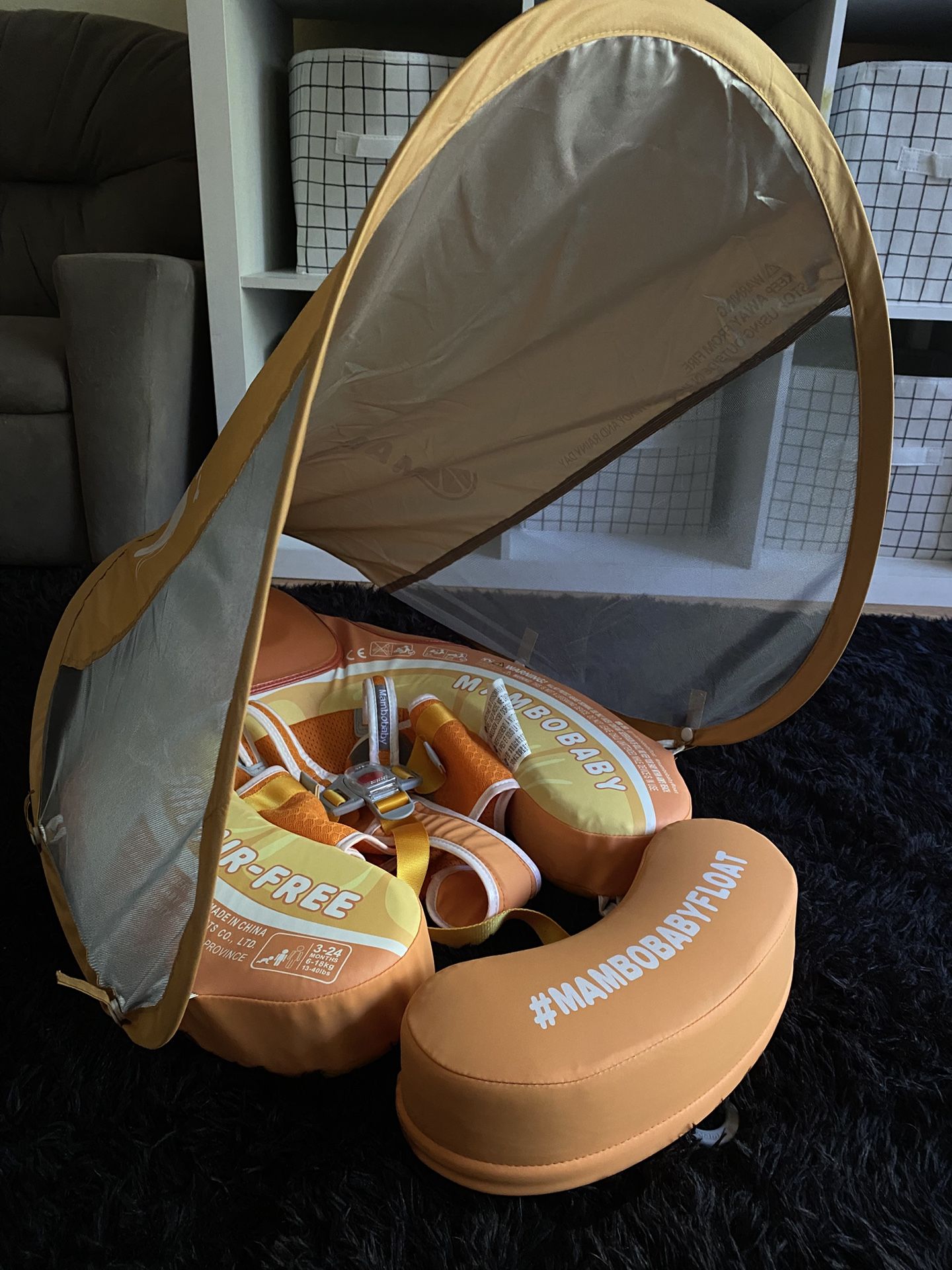 Mambobaby Pool Float Orange Fruit