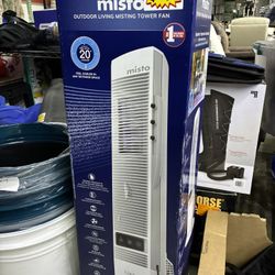 Lasko Misto Outdoor Living Misting Tower Fan