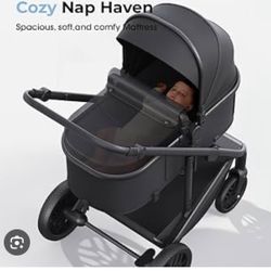 Used Newyoo Baby Stroller (Black)