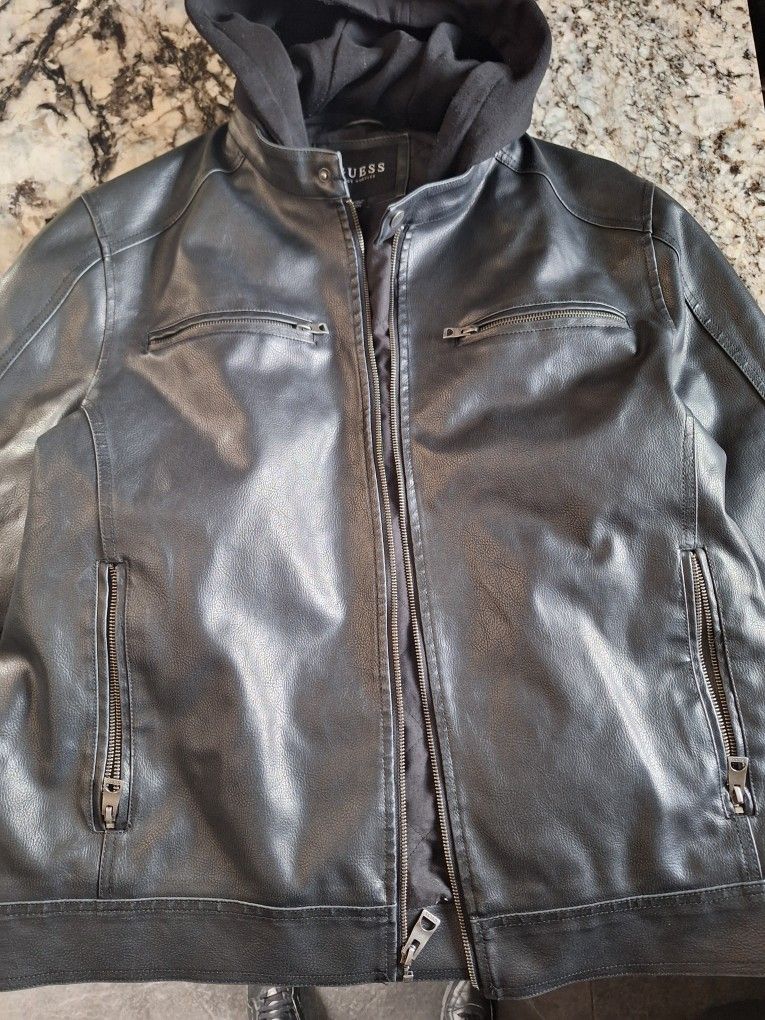 leather jacket