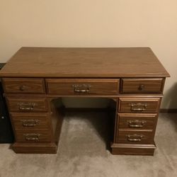 Old Style Wooden Desk
