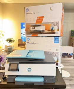 Like New HP OfficeJet Pro 8028 / 8028e Printers+With ink — Bulk Available