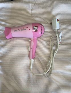 Hello kitty hair dryer