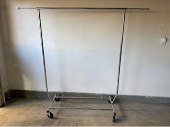 Metal clothes rack