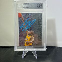 1996-97 Shaq Auto (Light Blue) BGS Authentic