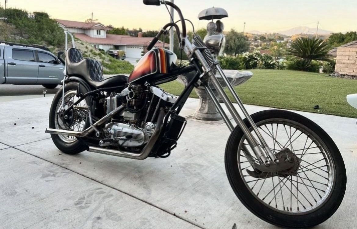 1968 VINTAGE HARLEY DAVIDSON IRONHEAD CHOPPER for Sale in City Of ...