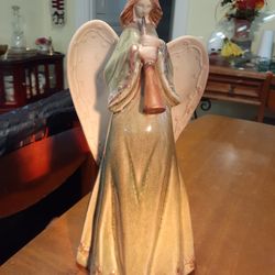 2/  Large  Lladro Like 13x6.5 Angels  $ Each