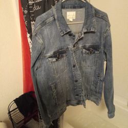 Lower Price On Mens Used Aeropostale sz  Large  Jean Jacket.Pickup Only !! 