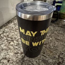Star Wars “May The Thirties Be With You” Parody Mug 
