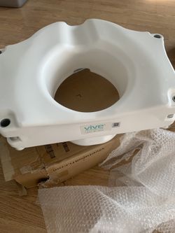  Vive Raised Toilet Seat Cover 