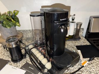 Nespresso VertuoPlus Coffee and milk frother