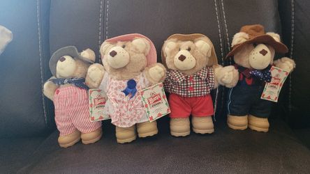 Vintage Wendy's Teddy Bears