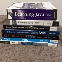 Stack Of Computer Science Textbooks