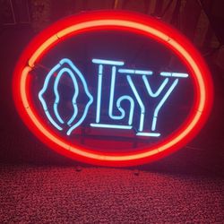 OLY Beer Neon