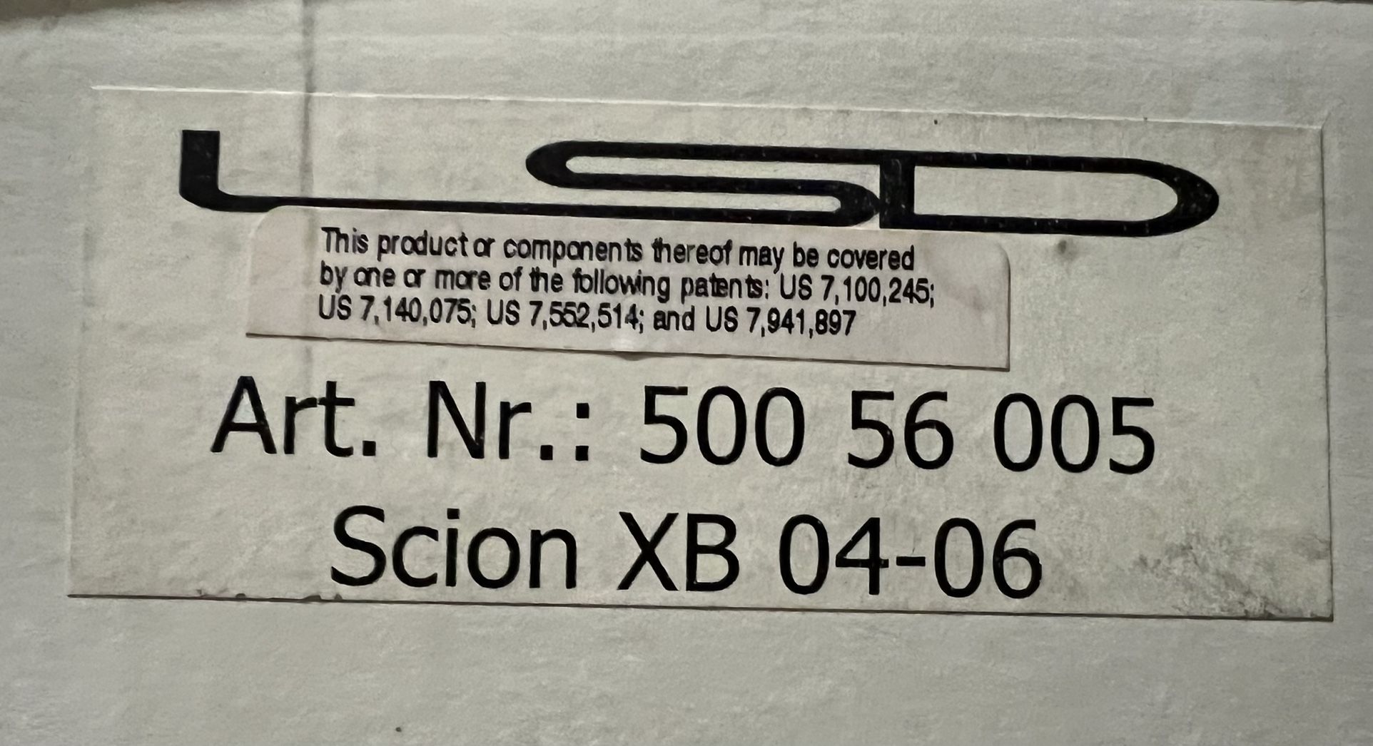 Lambo Door Kit For Scion XB 2004 To 2007. LSD MADE IN GERMANY (brand New)