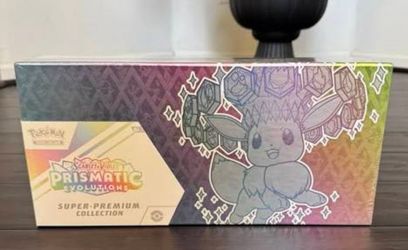 Pokémon Scarlet & Violet Prismatic Evolutions Super Premium Collection