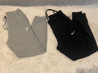 Nike Sweatpants Bundle – Gray and Black Small