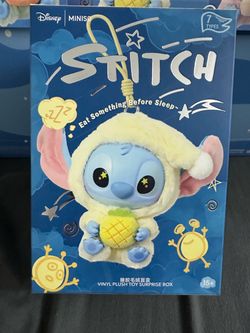 1 Box Disney Miniso Stitch Vinyl Plush Surprise Box