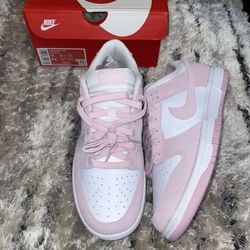 Nike Dunk Low Pink Corduroy Size 11W / 9.5 MEN